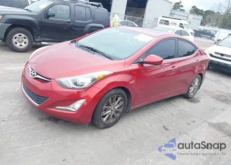2015 Hyundai Elantra Se из США, поврежденный, VIN 5NPDH4AE3FH622762